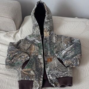 Legendary Whitetails Camouflage Jacket with Brown Lining